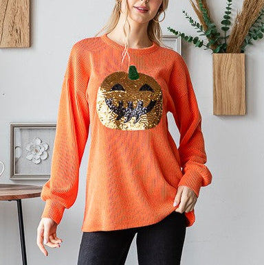PUMPKIN TOP in ORANGE 7657