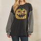 PUMPKIN TOP in BLACK 8022