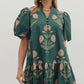 GREEN DRESS 29036