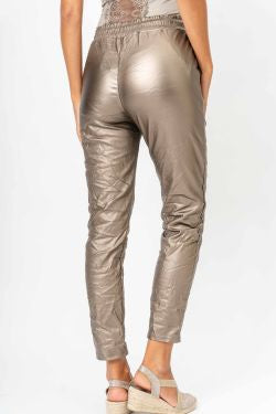 PLEATHER PANT 50268