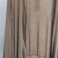 MADE IN ITALY SILK LONG RUFFLE JACKET 2711