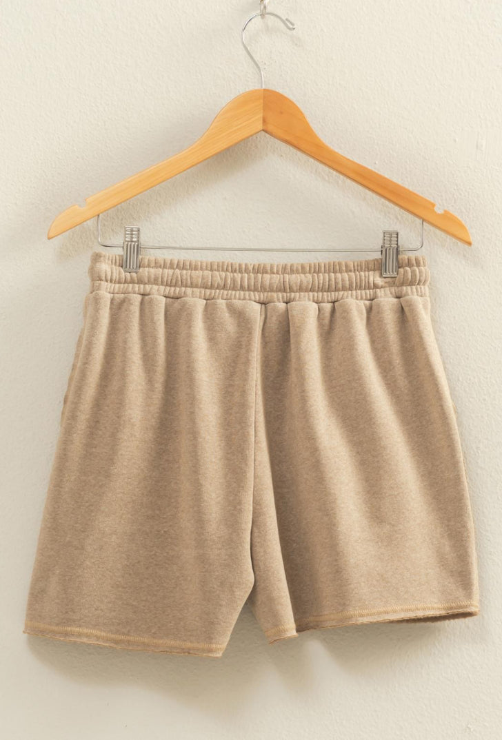 TERRY SHORT 328 MOCHA