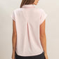 CAP SLEEVE TOP 116 in PINK