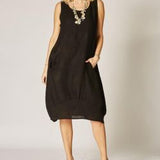 MADE IN ITALY BALLOON DRESS 8228