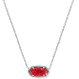 KENDRA SCOTT ELISA NECKLACE RHODIUM