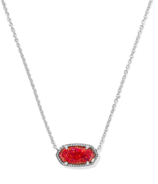 KENDRA SCOTT ELISA NECKLACE RHODIUM