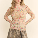 POLLY POLKA DOT TOP 30007
