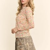 POLLY POLKA DOT TOP 30007