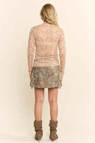 POLLY POLKA DOT TOP 30007