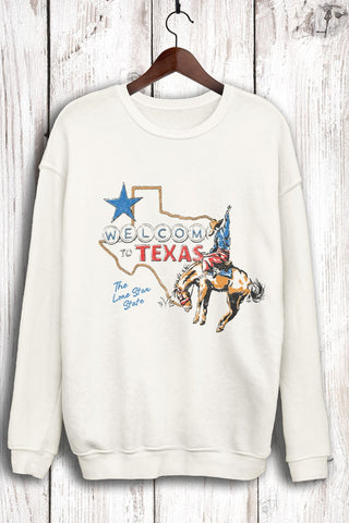 MILLY TEXAS SWEATSHIRT in GREEN 9202