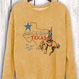 MILLY TEXAS SWEATSHIRT in GREEN 9202