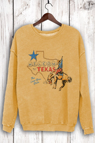 MILLY TEXAS SWEATSHIRT in GREEN 9202