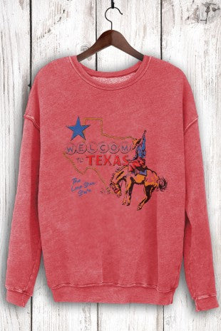MILLY TEXAS SWEATSHIRT in GREEN 9202