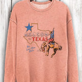 MILLY TEXAS SWEATSHIRT in GREEN 9202