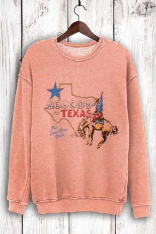 MILLY TEXAS SWEATSHIRT in GREEN 9202