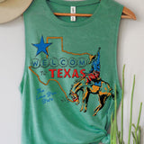 MILLY TEXAS TANK in WHITE 9202