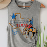 MILLY TEXAS TANK in WHITE 9202