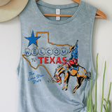 MILLY TEXAS TANK in WHITE 9202