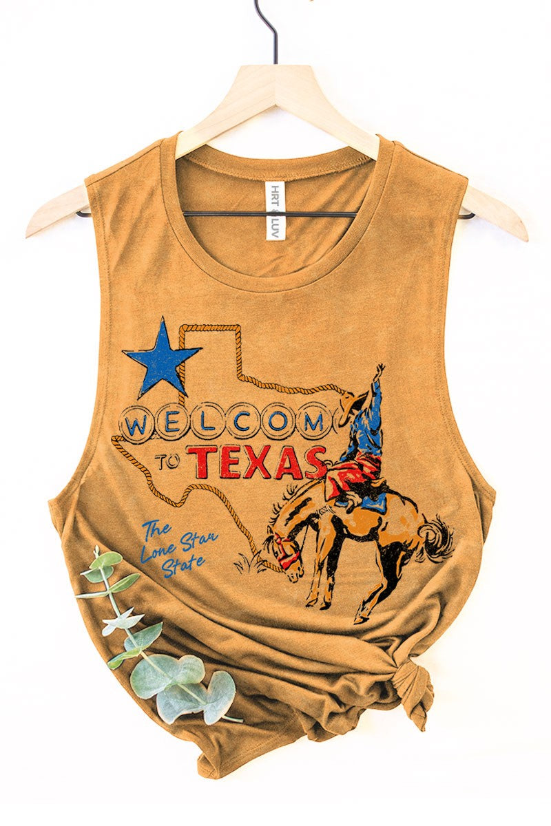 MILLY TEXAS TANK in WHITE 9202