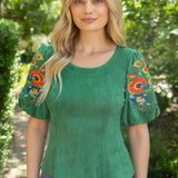 LINDS GREEN TOP 36780