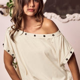 WENDY TOP in IVORY 3408