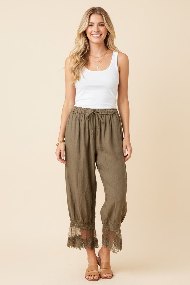 AUSTIN LACE BTM PANTS 40043