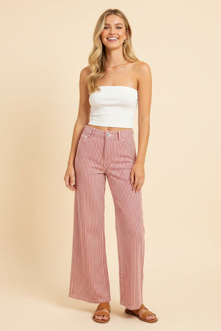 SCARLETTE STRIPED PATN 40087