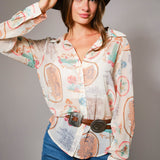 VERONICA CHIFFON TOP 33154