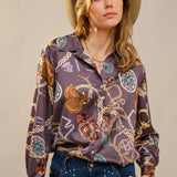CALLI SATIN TOP 37818