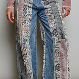 CLARITA PATCHWORK PANT 35