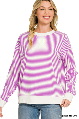 JILLIAN STRIPED TOP 3591