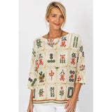 MARMY MAHJONG SWEATER 0727