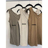 SAVY SEQUIN TANK 915404