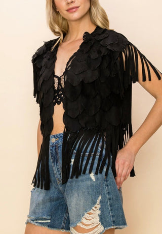 LIVY SUEDE VEST 3041