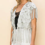 LIVY SUEDE VEST 3041