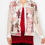 TREENA JACKET 4820 STAR ROSE