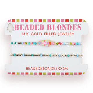 Nutcracker Bracelet on Color & Turquoise
