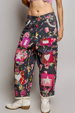 CHANDRA PATCH PANT B55