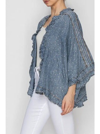 REYANNA DENIM SHACKET 4975