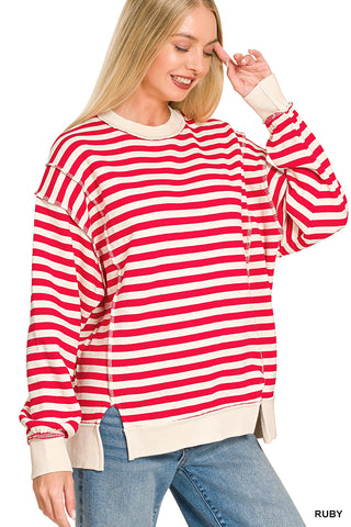 YADINA STRIPED TOP 4322