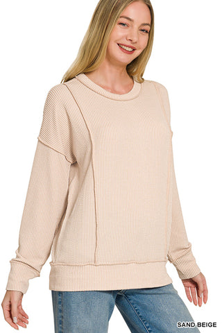 DELINDA RIBBED TOP 8562