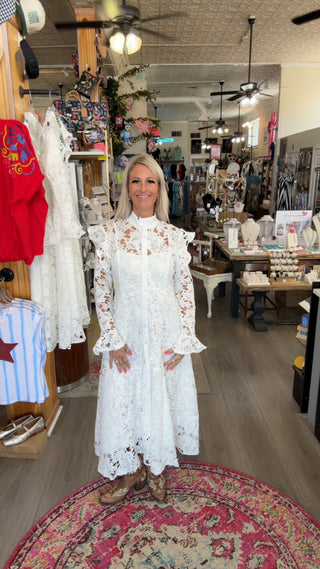 WHITNEY LACE DRESS 610