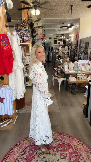 WHITNEY LACE DRESS 610