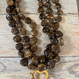 BRACHA NECKLACE CHARLOTTE HEART 338