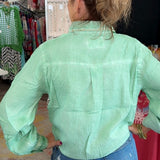 DORINA TOP in GREEN