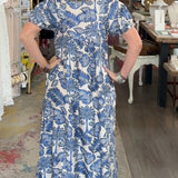 BELLA DRESS 72305 BLUE