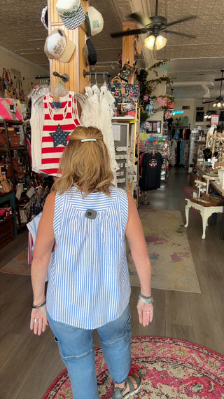 UMGEE MELANIA TANK 2177 BLUE