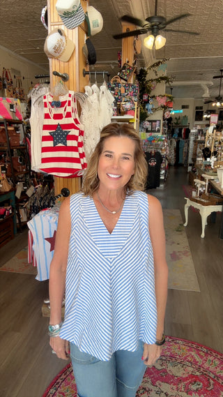 UMGEE MELANIA TANK 2177 BLUE