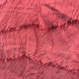 MADE IN ITALY SILK RUFFLE DRESS, LONG 2031