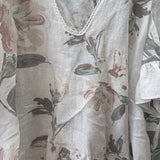MADE IN ITALY LINEN TOP 8620